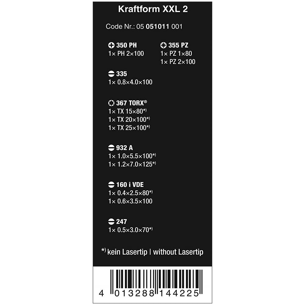 Schraubendreher Satz Kraftf. XXL TX - Foto 3