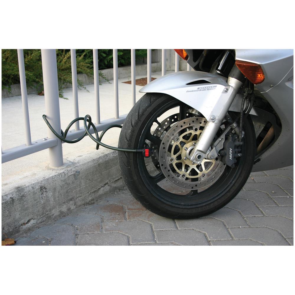 Cavo Antifurto Moto Club 12 Mm Sez X 180 Cm L - Foto 6
