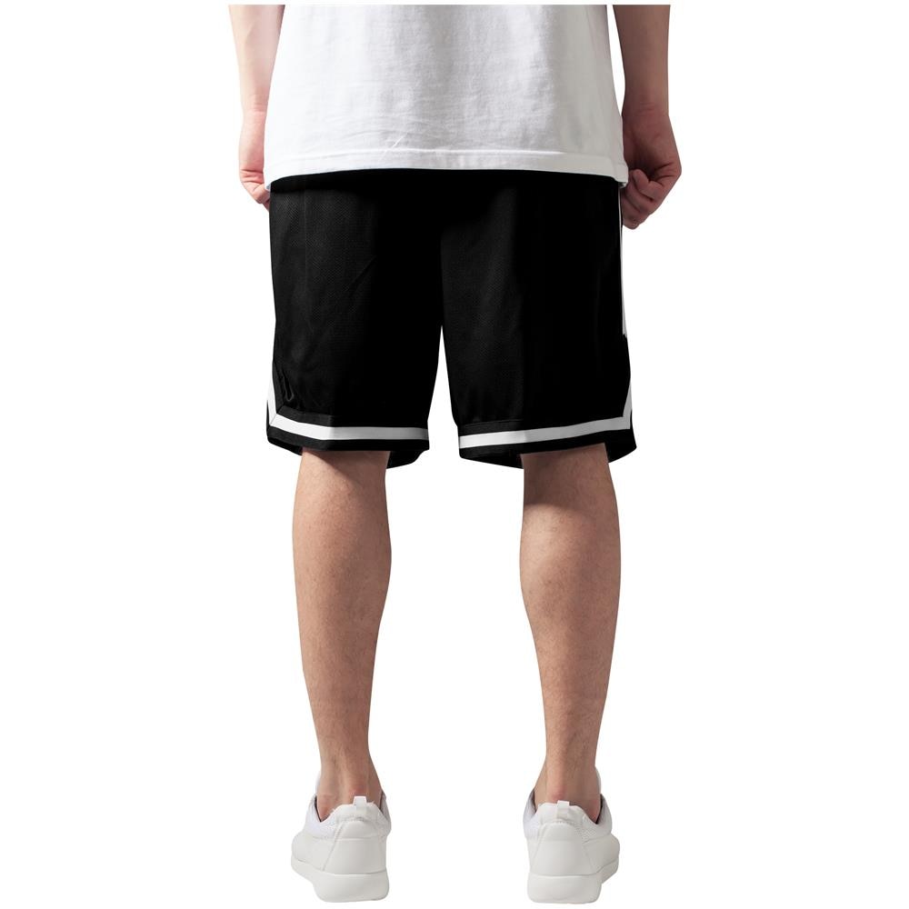 Stripes Mesh Shorts Article Tb243 - Nero M - Foto 3