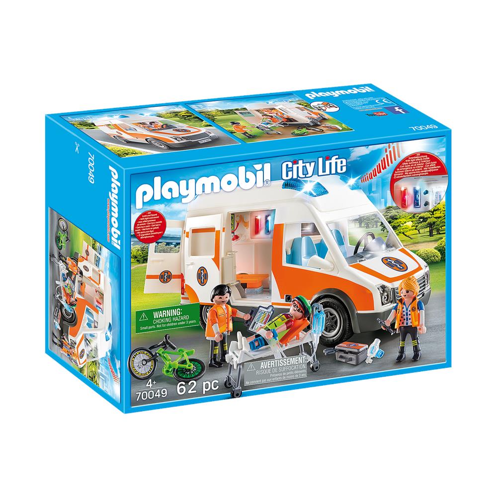 City Life - 70049 - Ambulanza con luci lampeggianti - Foto 1