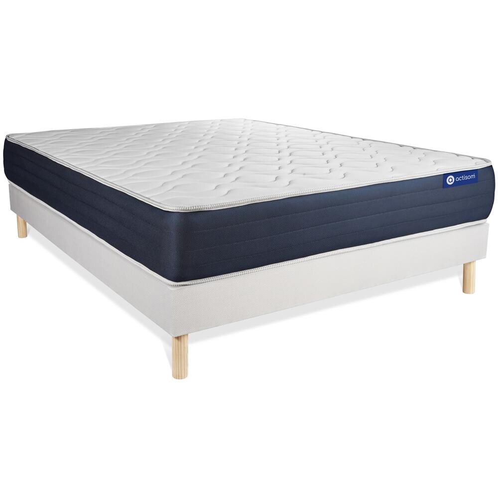 Kit Rete E Materasso Matrimoniale Actiflex Sleep 180x190cm - Spessore : 22cm - Molle Insacchettate E Memory Foam - Bilanciato - - Foto 2