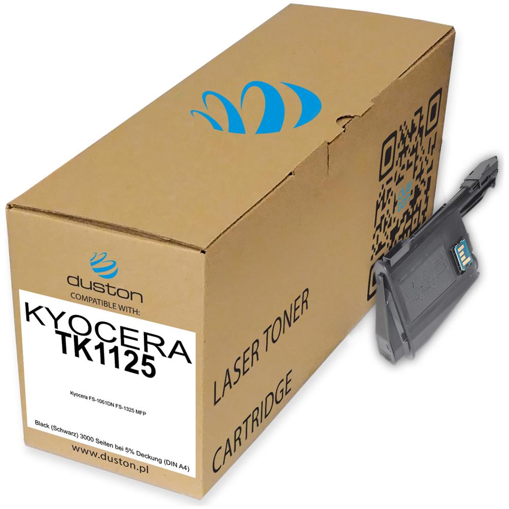 TONER COMPATIBILE - 2x Tk1125, Tk-1125 Negro Compatible Con Kyocera Fs1061dn Fs1325 Mfp - Foto 2