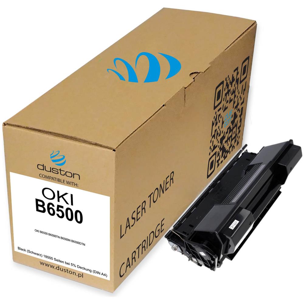 TONER COMPATIBILE - 5x B6500, 9004462 Negro Compatible Con Oki B6500 B6500tn B6500n B6500dtn - Foto 2