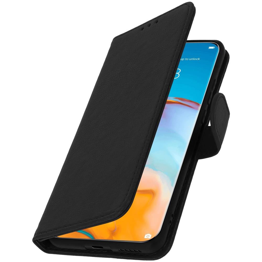 Custodia Huawei P40 Portadocumenti Funzione Supporto Nero - Foto 5
