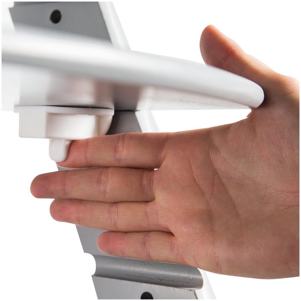 Seggiolone Sit Up Click - Cresce con il bambino - Innovativa chiusura a scatto - Legno grigio - Foto 7