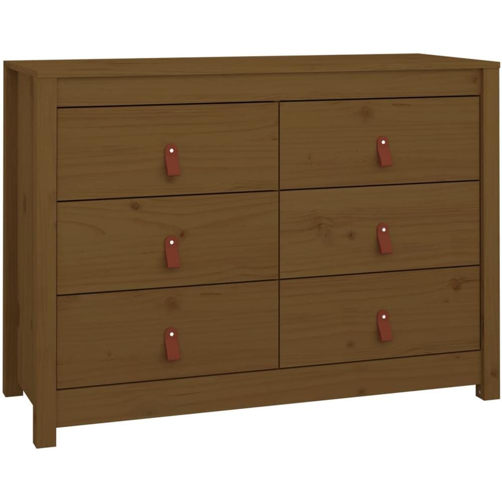 Armadietto Miele 100x40x72 Cm In Legno Massello Di Pino - Foto 2