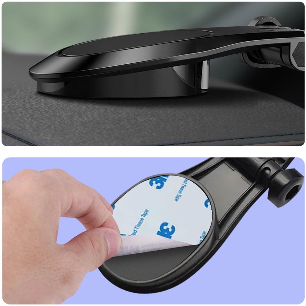Supporto Auto Magnetico Fissaggio Cruscotto Con Pad Adesivo - Foto 2