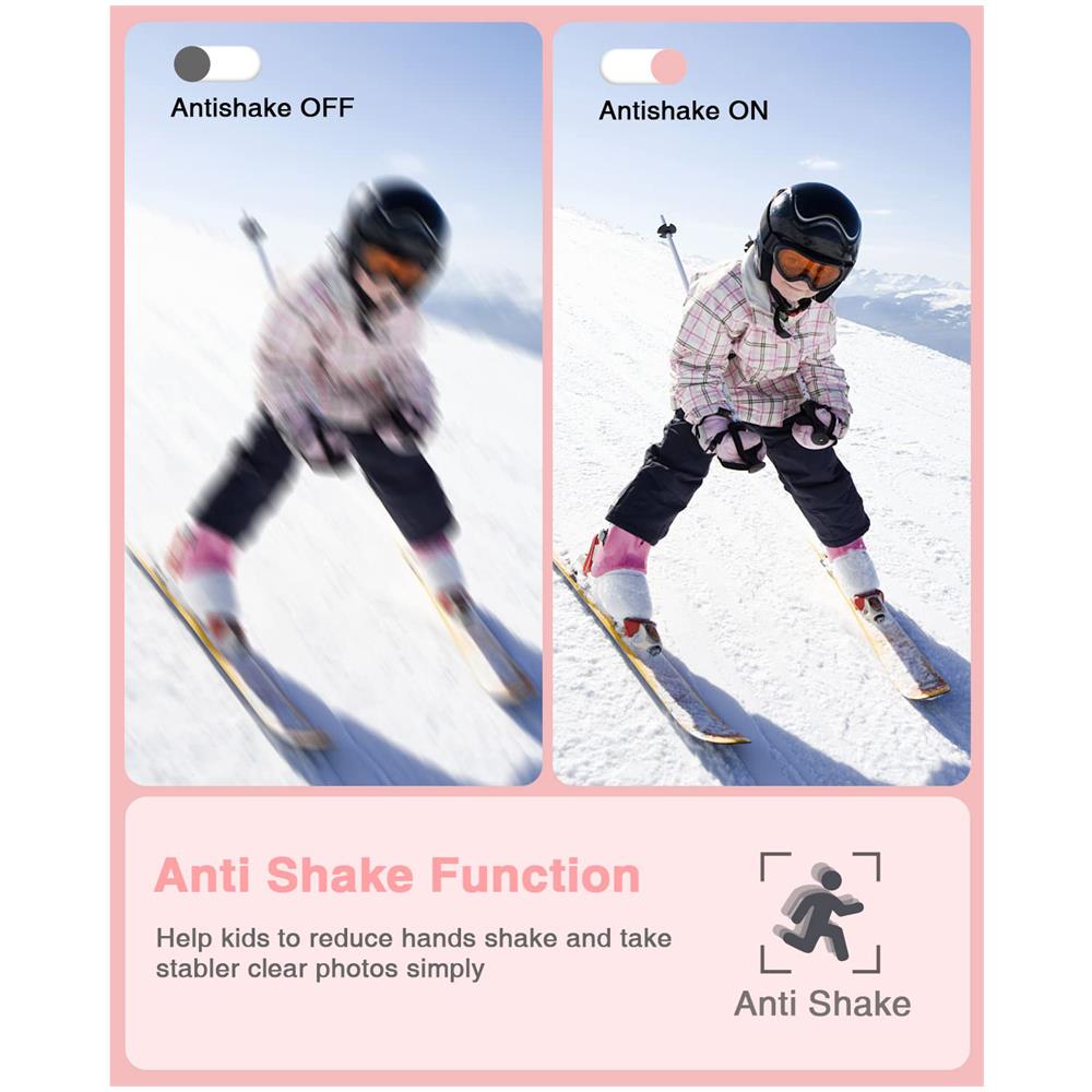 Fotocamera Digitale 44mp/1080p/zoom Digitale 16x/luce Di Riempimento Pink - Foto 5