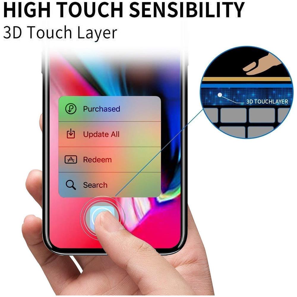 Pellicola Salvaschermo Iphone 11 In Vetro Temperato Trasparente - Foto 2