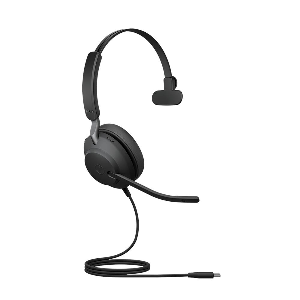 Jabra Evolve2 40 Se Auricolare Cablato A Padiglione Musica E Chiamate Usb Tipo-c Nero - Foto 2