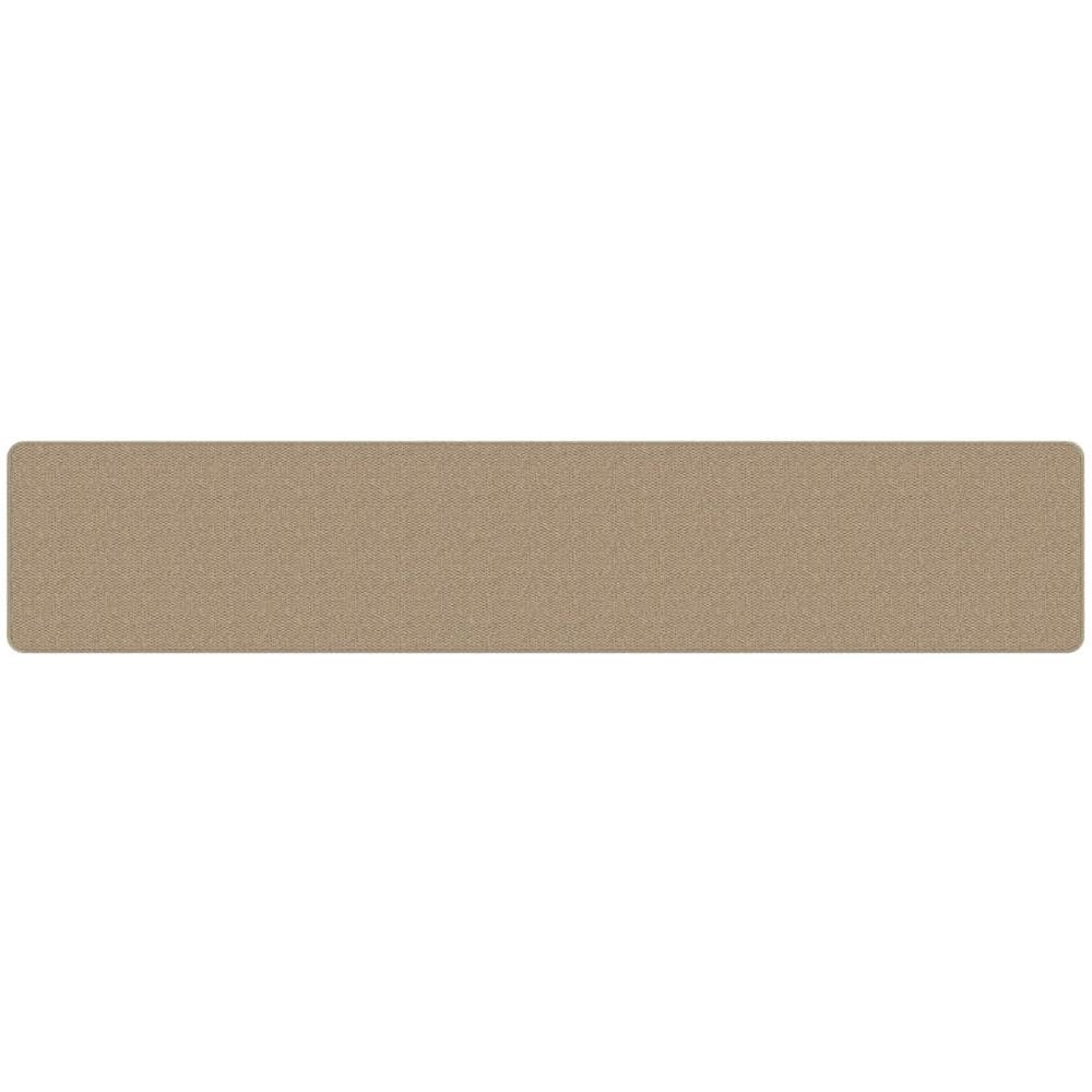 Tappeto Corsia Aspetto Sisal Sabbia 50x250 Cm - Foto 3