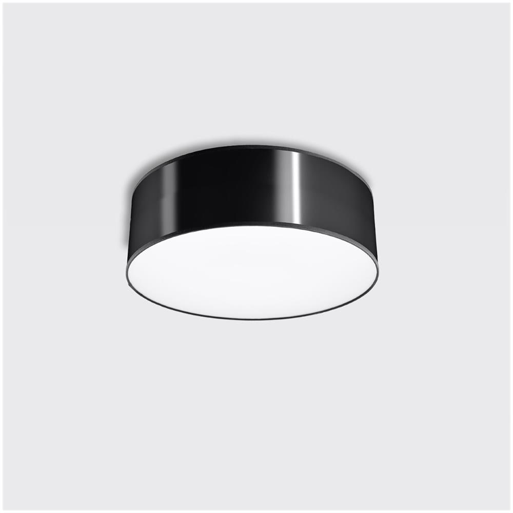 Lampada A Soffitto Arena Nero Sl. 0127 - Minimalista Lampade Da Soffitto Nero 11x25x25 Cm - Foto 2
