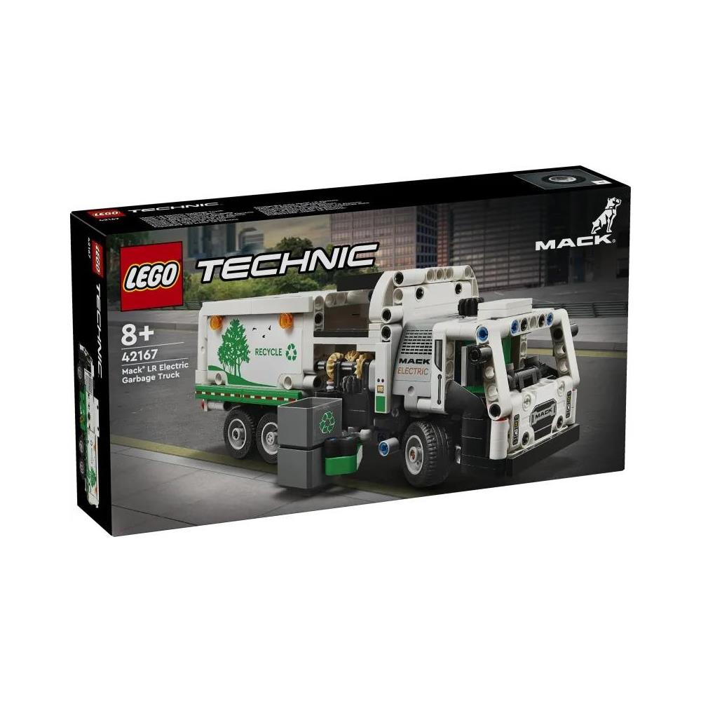 42167 Technic Camion della spazzatura Mack LR Electric - Foto 1