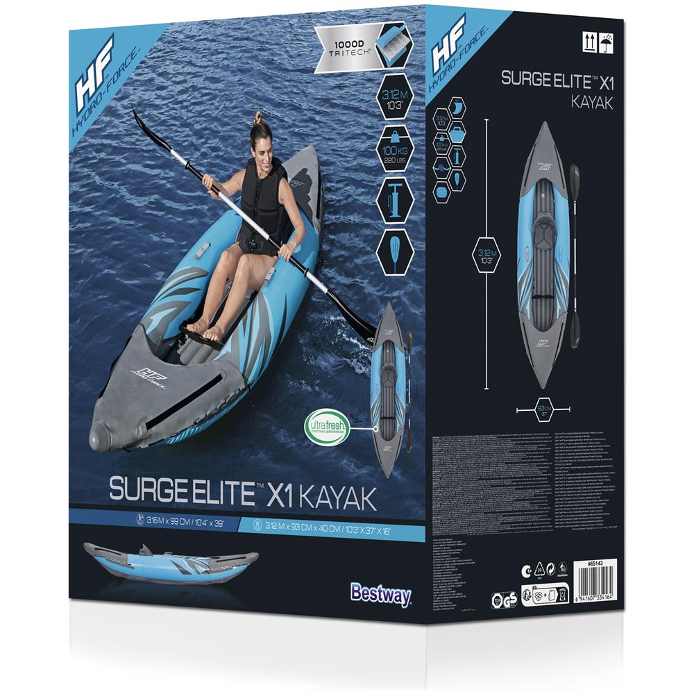 65143 / 23 barca gonfiabile 1 persona (e) Viaggio /Svago Canotto gonfiabile - Foto 1