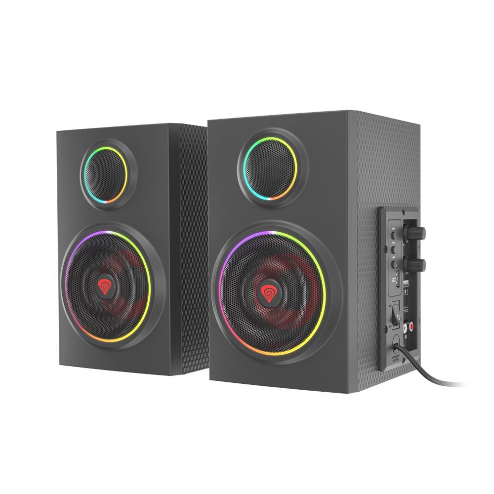 Helium 300 BT set di altoparlanti 24 W PC /PC portatile Nero 2.0 canali 2-vie Bluetooth - Foto 1