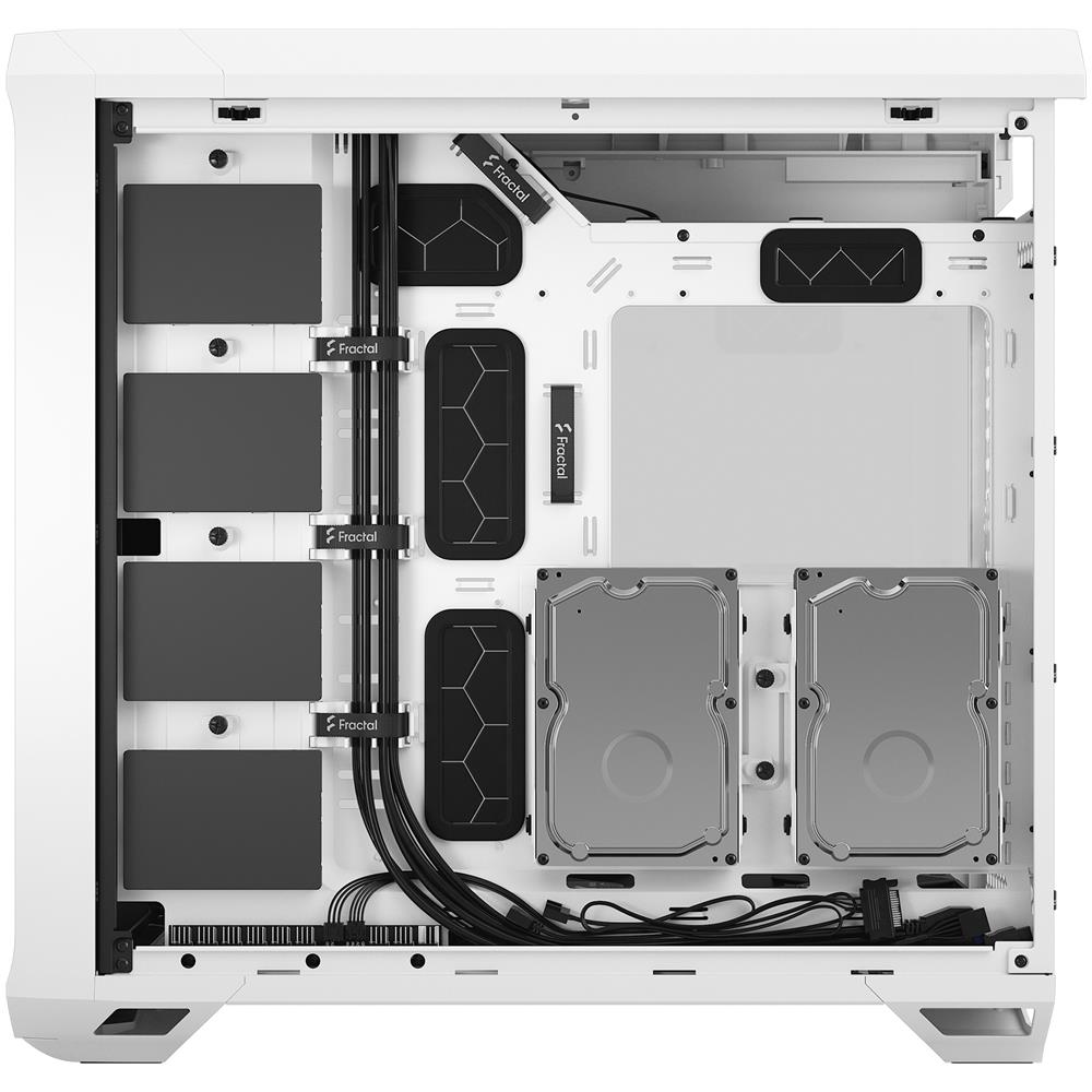 Case Torrent Tower ATX, EATX, ITX, micro ATX, SSI CEB 3 Porte USB 3.2 Colore Bianco (Finestrato) - Foto 10