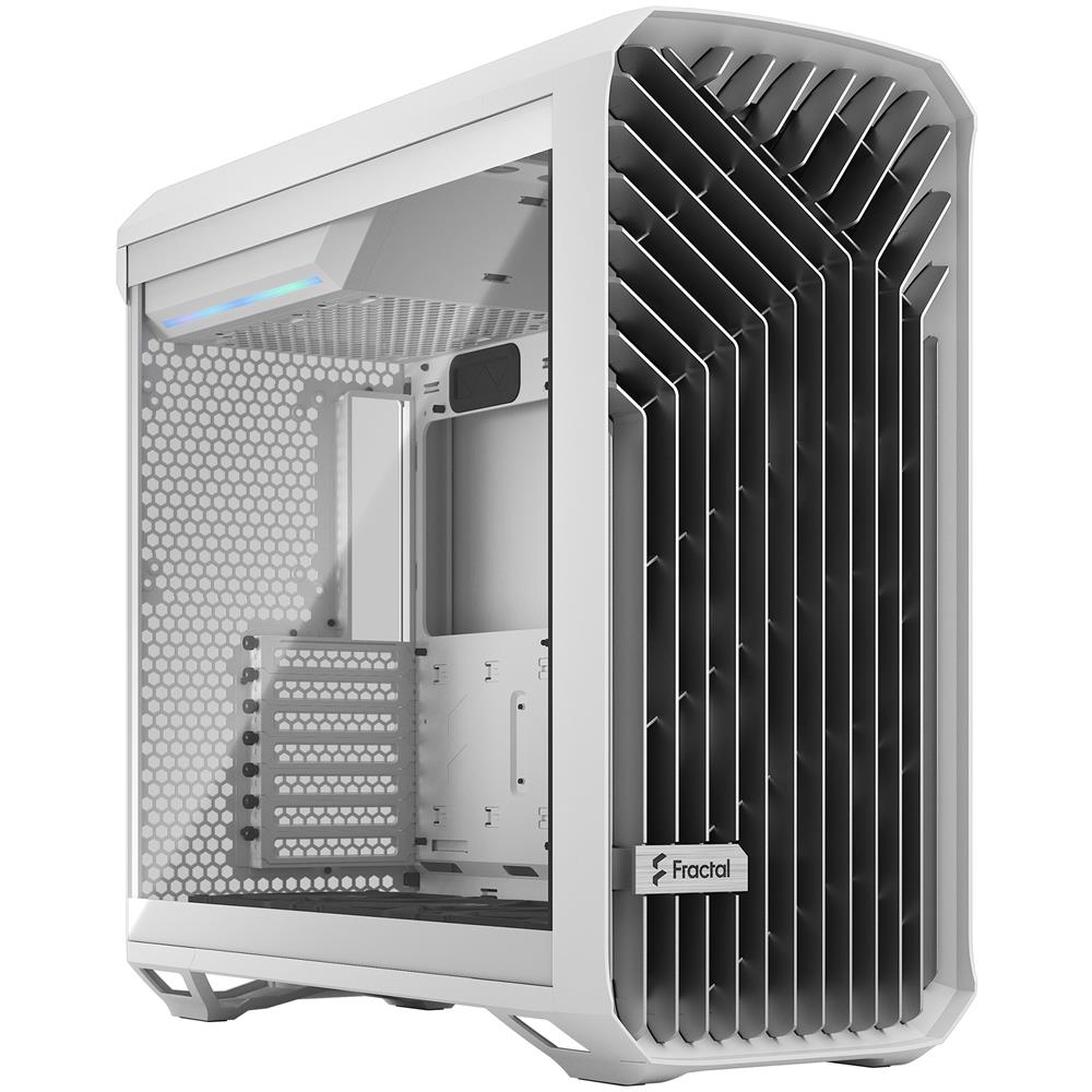 Case Torrent Tower ATX, EATX, ITX, micro ATX, SSI CEB 3 Porte USB 3.2 Colore Bianco (Finestrato) - Foto 1