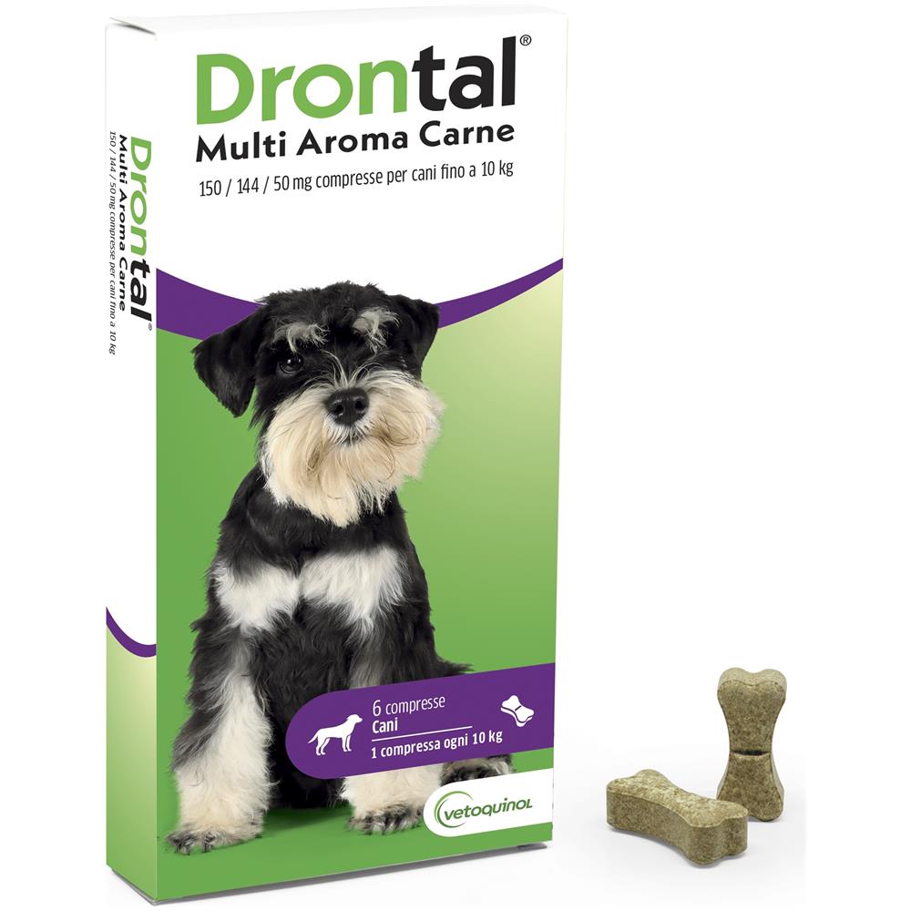 Drontal Multi Ar Carne 6 Compresse - Foto 1