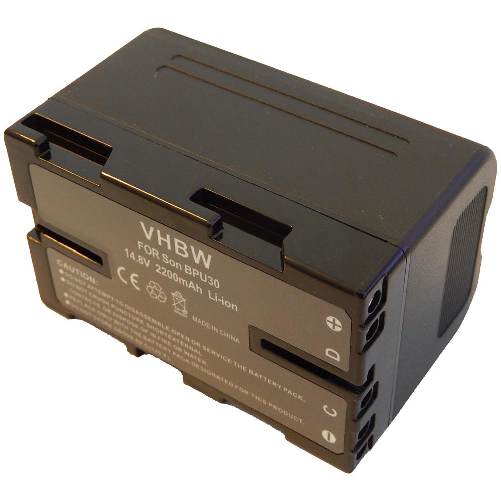 Battery Replacement for Sony BP-U95, BP-U90, BP-U30, BP-U60 - 9600mAh, 14.8V, Li