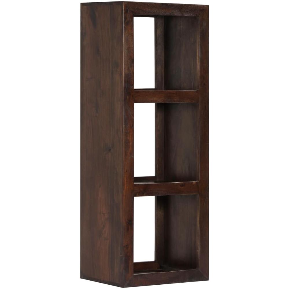 Mobiletto Consolle In Legno Massello Di Acacia 40x30x110 Cm - Foto 1