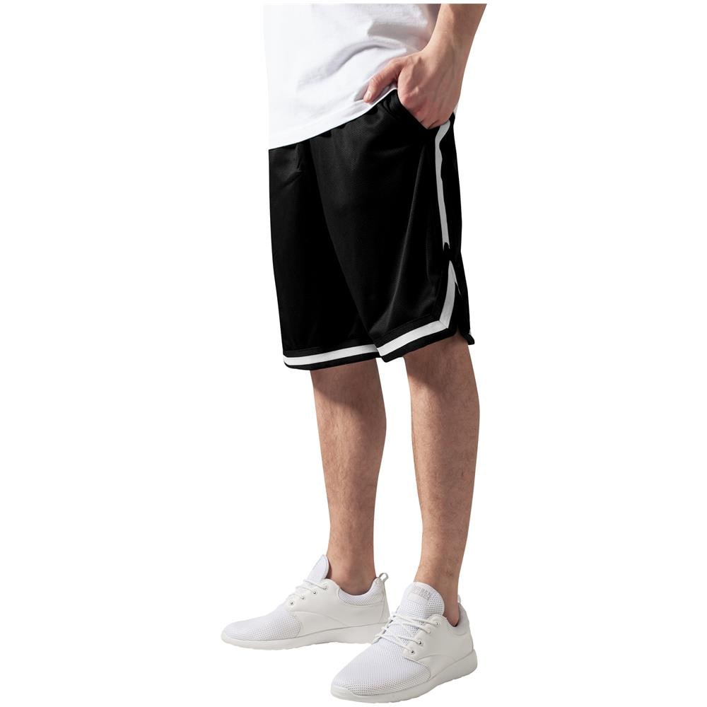 Stripes Mesh Shorts Article Tb243 - Nero S - Foto 1