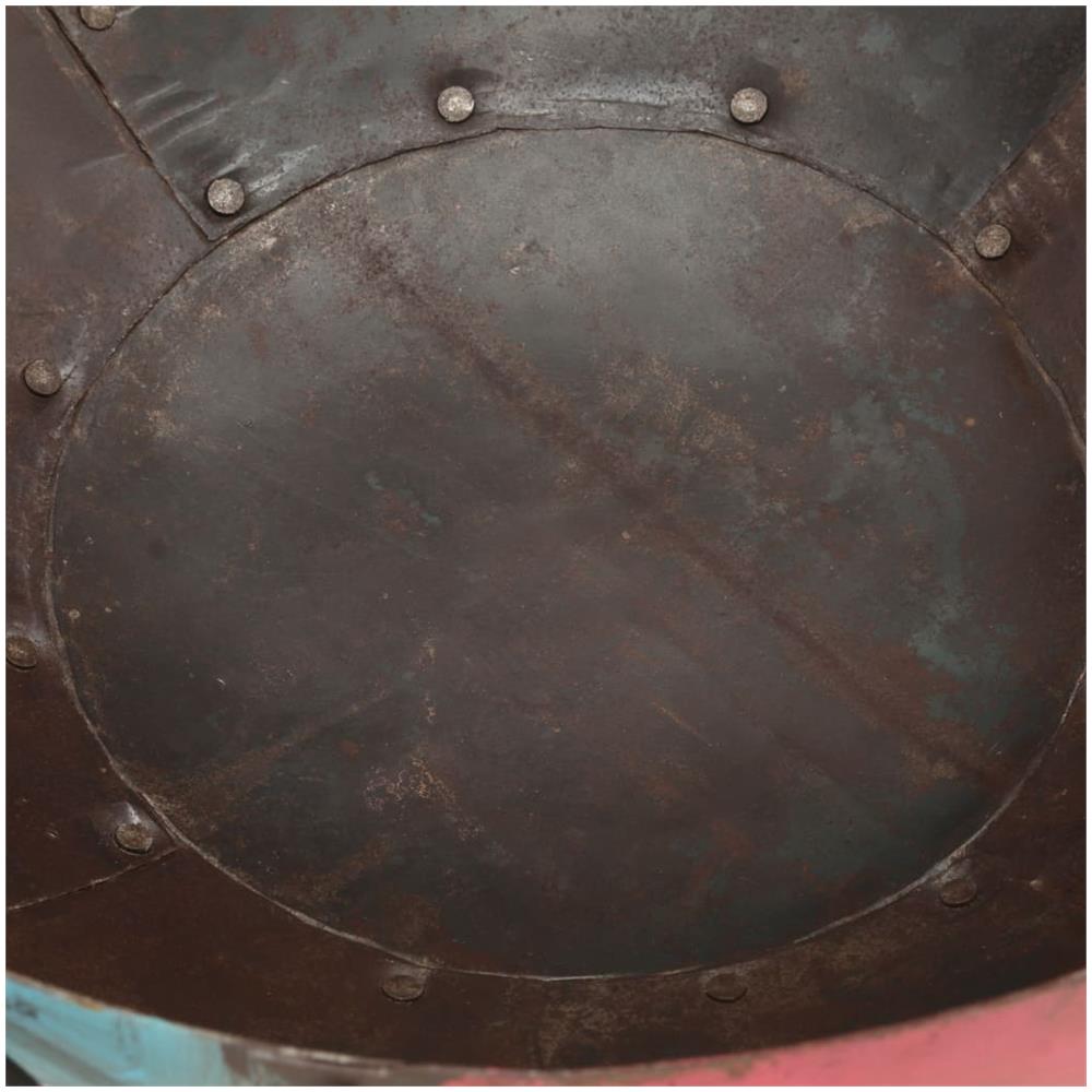 Braciere Rustico Colorato Ø 40 cm in Ferro - Foto 3