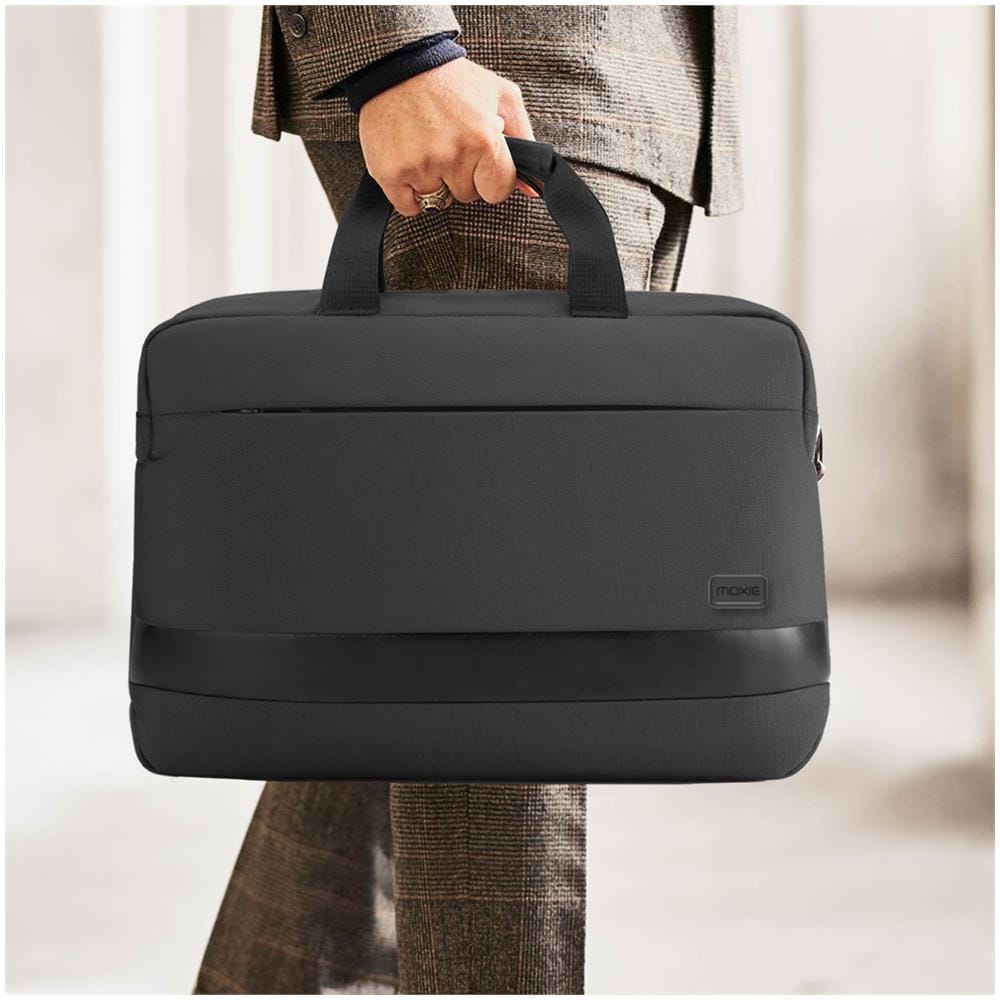 Borsa Per Computer Portatile E Macbook Da 15 Pollici, Nero - Foto 2