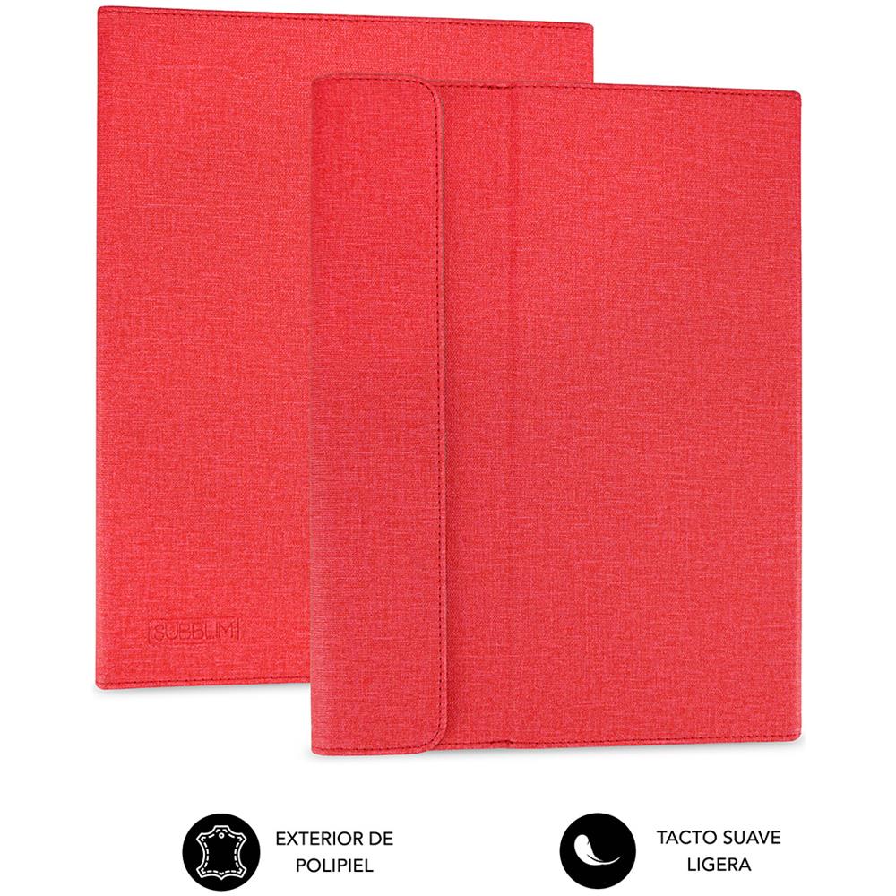 SUB-CUT-1CT002 custodia per tablet 25,6 cm (10.1") Custodia a libro Rosso - Foto 3