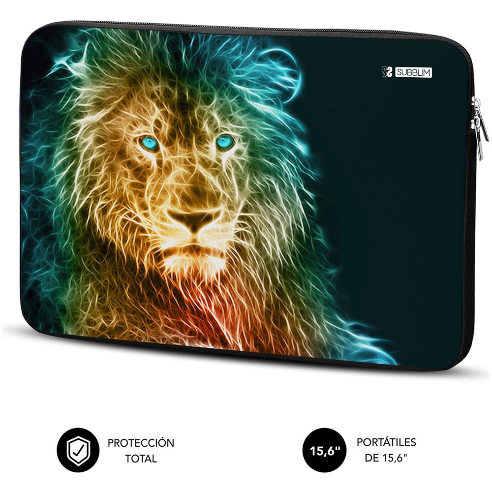 SUBLS-SKIN153 borsa per laptop 39,6 cm (15.6") Custodia a tasca Multicolore - Foto 2