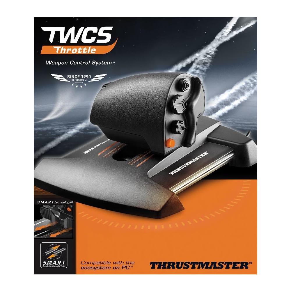 TWCS Throttle Nero, Arancione USB Controllo del movimento Analogico /Digitale MAC, PC - Foto 7