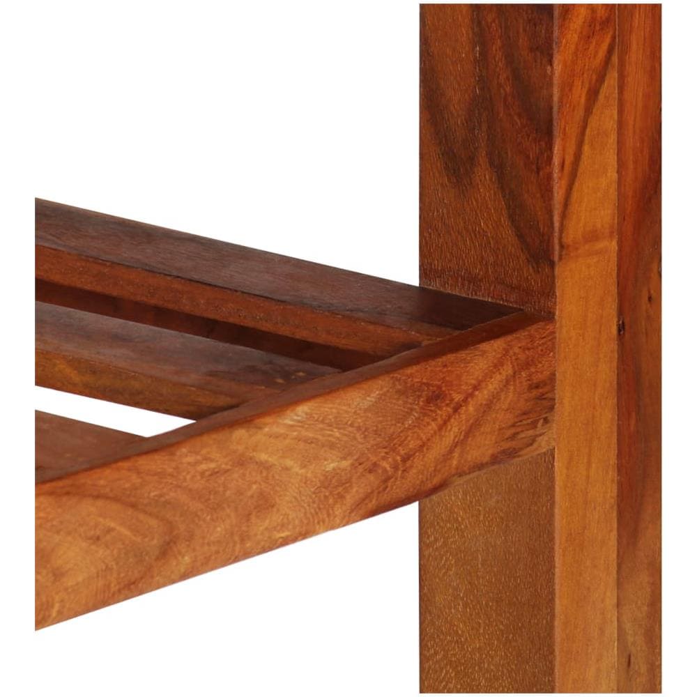 Credenza Con 3 Cassetti In Massello Di Sheesham 110x30x80 Cm - Foto 7