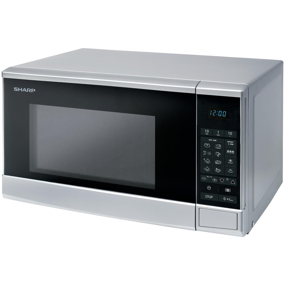 Forno A Microonde Over The Range Solo Microonde 20 L 800 W Argento - Foto 3