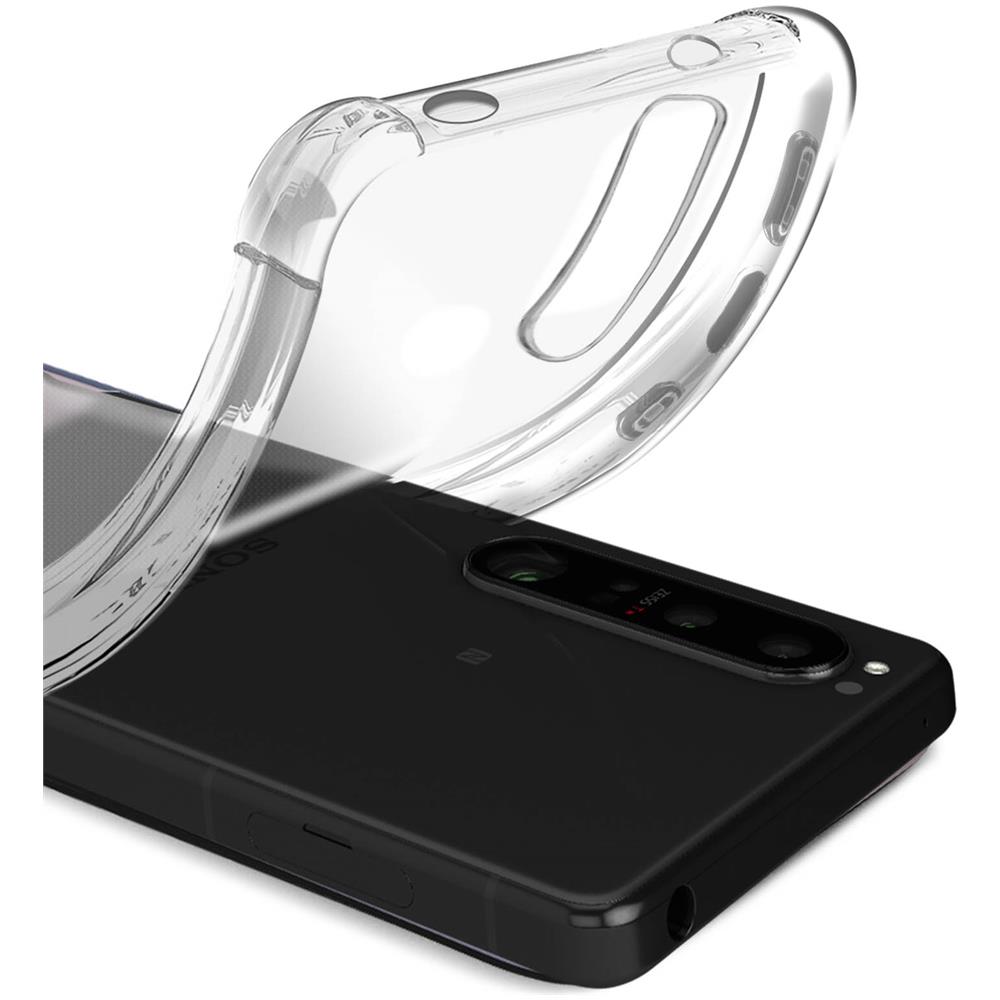 Kit Protezione Sony Xperia 1 Iii Cover Flessibile + Vetro Temperato Trasparente - Foto 5