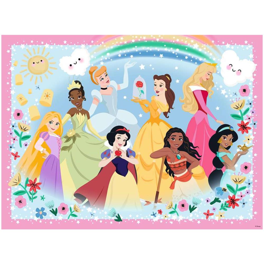 RVB13326 Puzzle da 100 Pezzi XXL Glitter - Disney Princess - Foto 2