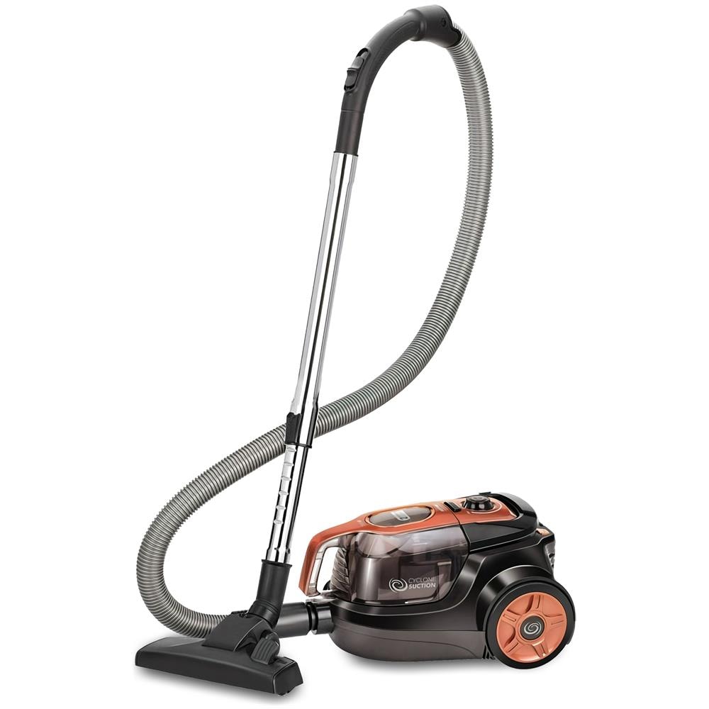 Mod-25 Aspiratore Ciclonico Senza Sacco Con Accessori, 1,1 Litri, Silenzioso 750w Nero /arancione - Foto 2