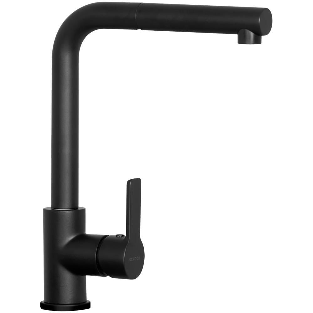 Miscelatore Cucina Monocomando con Doccetta Aquatown Colore Nero - Foto 1