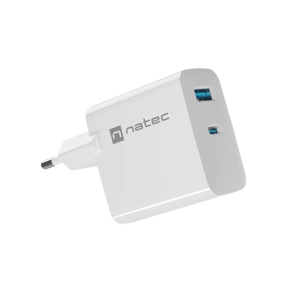 NUC-2144 Caricabatterie per dispositivi mobili Universale Bianco AC Ricarica rapida Interno - Foto 1