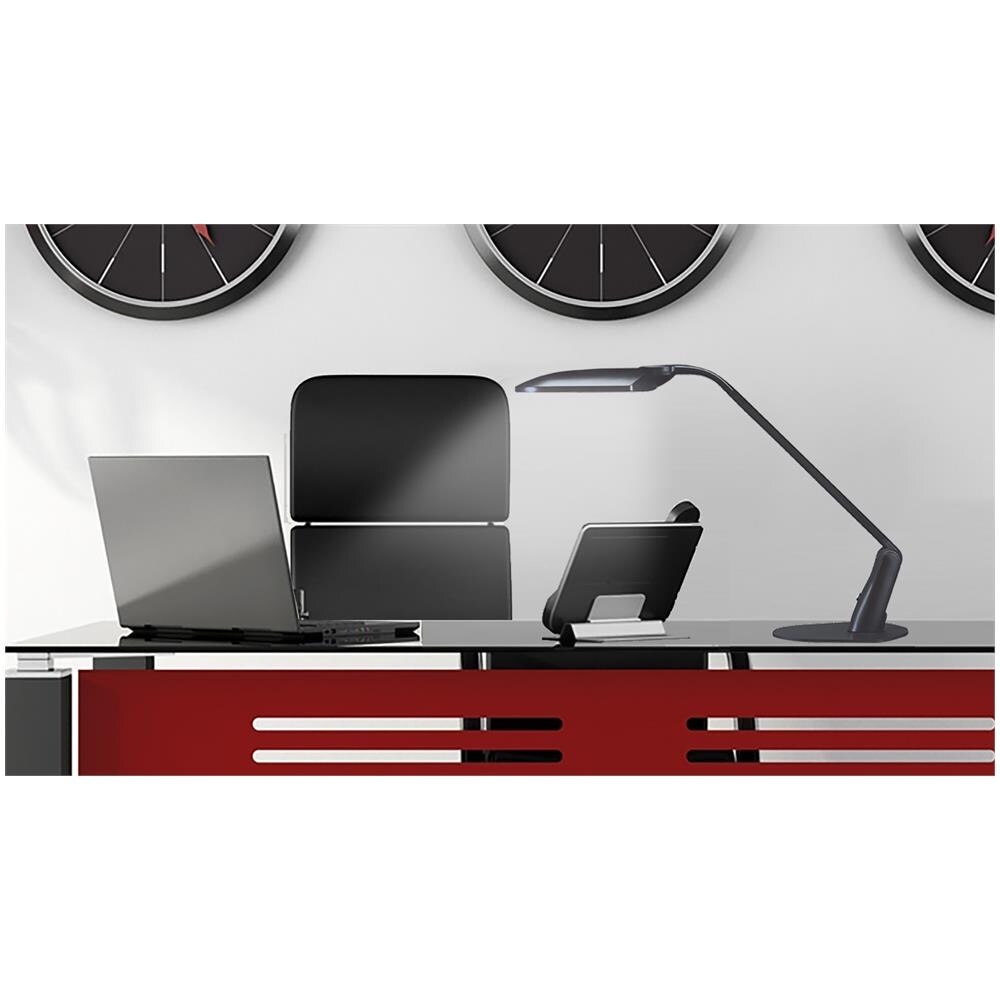 Duo Led lampada da tavolo 10 W Nero - Foto 5