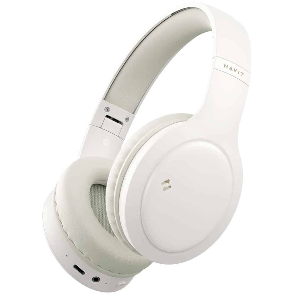 6939119098315 cuffia e auricolare Cuffie Con cavo e senza cavo A Padiglione Musica e Chiamate USB tipo-C Bluetooth Beige - Foto 5
