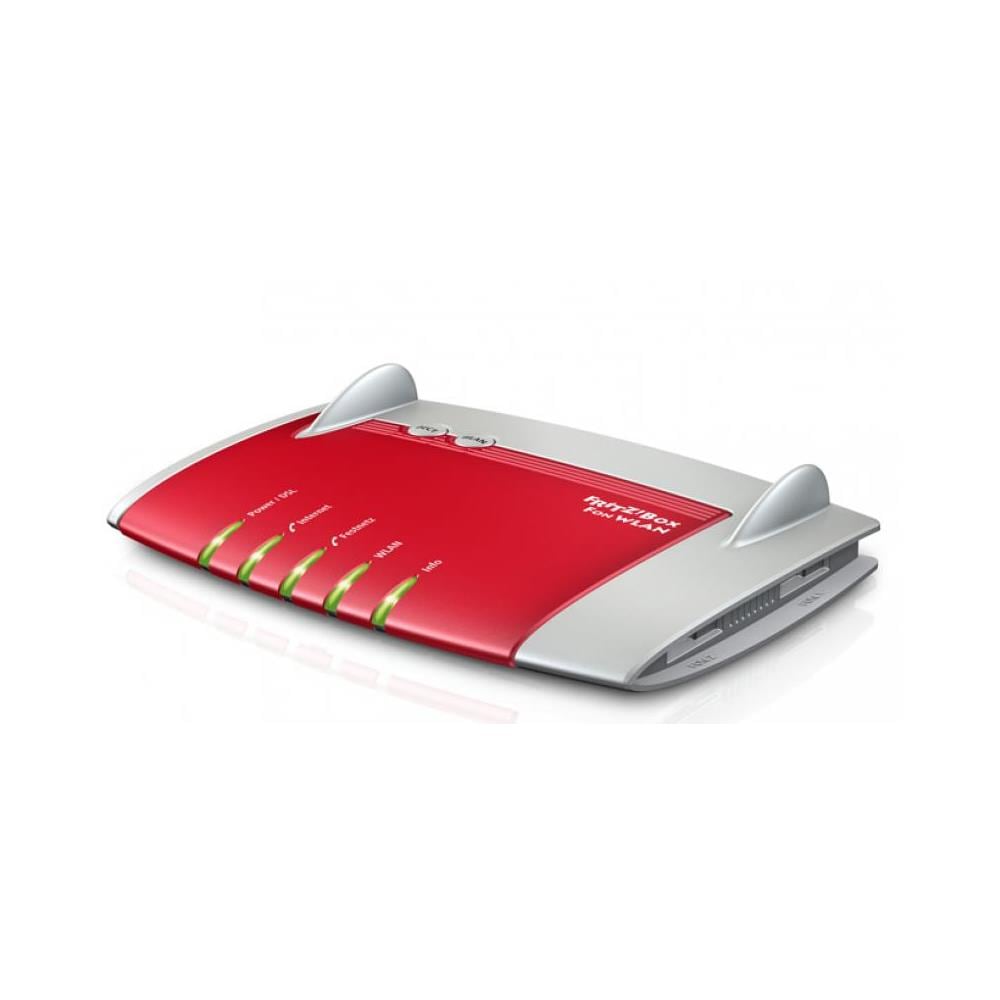 AVM FRITZ!20002584 Box 7490 Modem, Compatibile Esclusivamente con il Mercato Tedesco, Rosso / Bianco - Foto 1