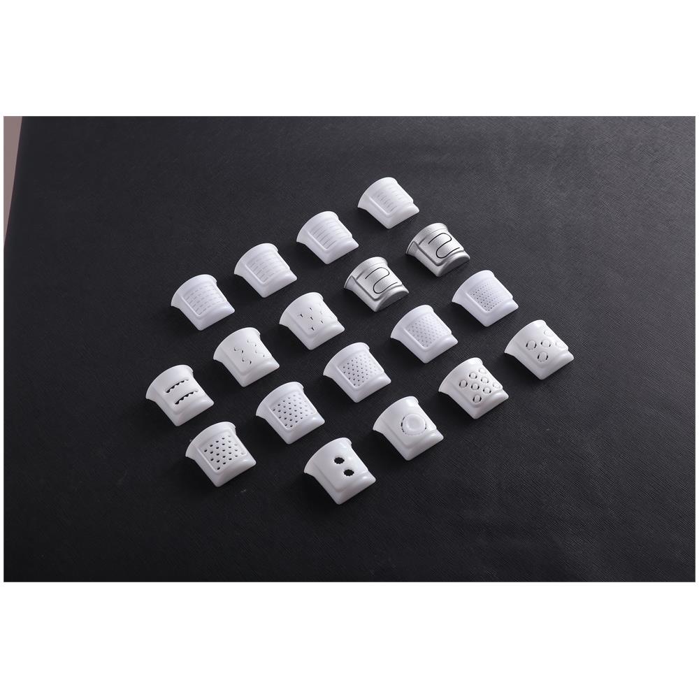 Macchina Per La Pasta 300 Watt - 18 Trafile - Estrazione Pasta Verticale Non Attacca Max 640gr Di Farina Omaggio Kit Ravioli - Foto 8