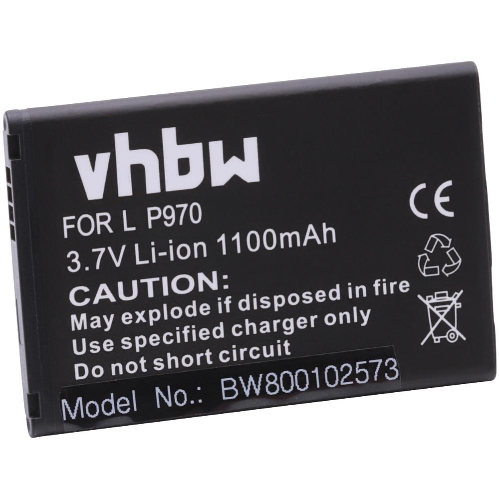 Li-ion Batteria 1100mah (3.7v) Per Cellulari E Smartphone Lg Electronics C660 Pro, Enlighten Vs700, Gelato Q, Marquee Ls855, Victor Come Bl-44jn - Foto 1