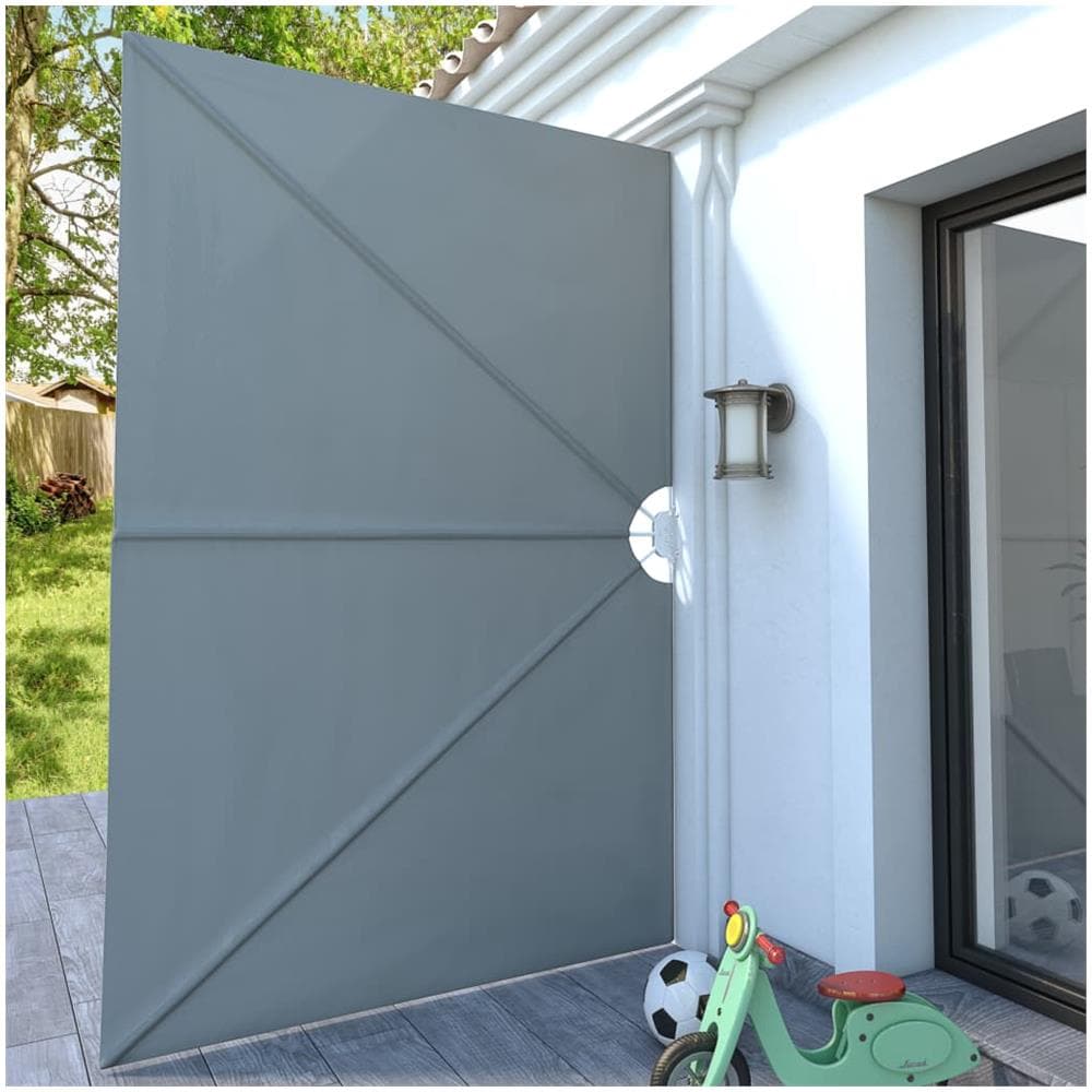Tenda Laterale per Terrazza Pieghevole Grigio 300x200 cm - Foto 2