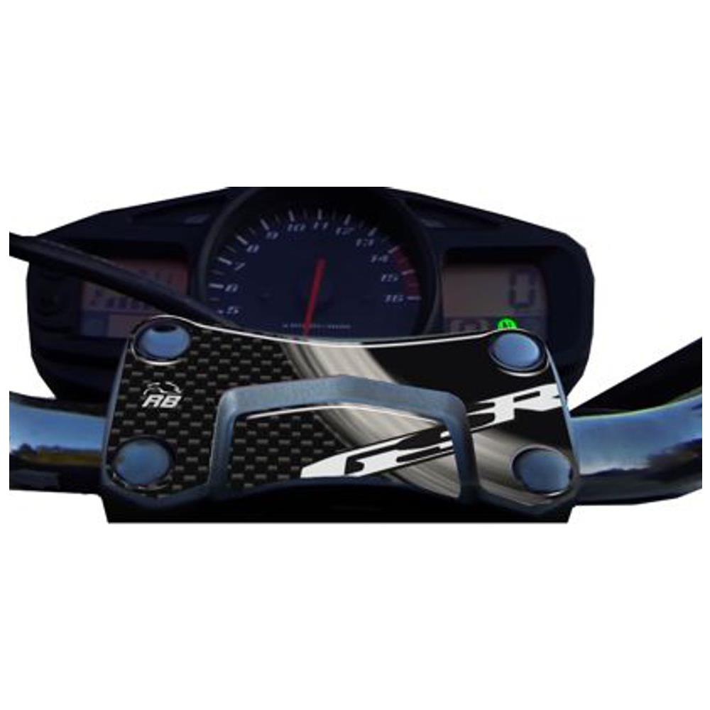 Adesivo Resin 3d Piastra Sterzo Compatibile Con Suzuki Gsr 600 2006-2010 - Foto 2