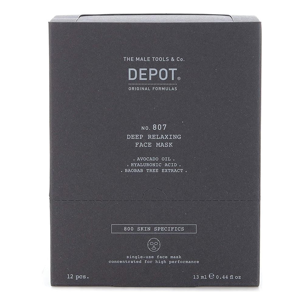 Depot No. 807 Deep Relaxing Face Mask 12pc X 13ml - Foto 1