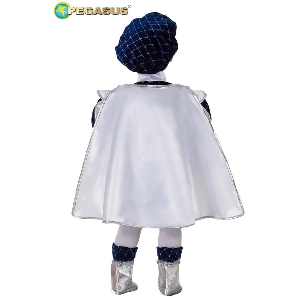 Costume Vestito Principe In Velluto Tg. 19/24 Mesi Carnevale - Foto 2