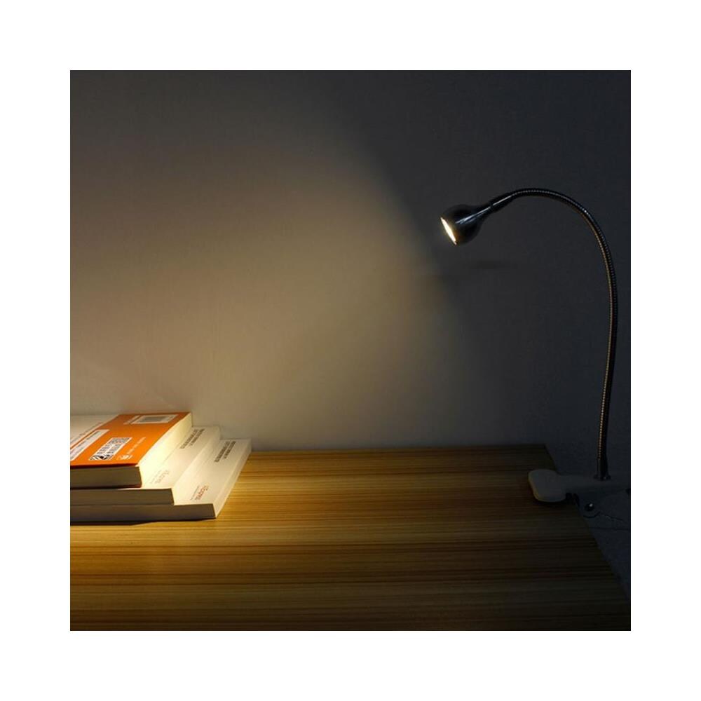 DEWIN Lampada da Lettura a Clip a LED Bianca Lampada da Lettura a LED da Tavolo con Morsetto a Clip da Tavolo a LED USB 3 Colori DEWIN Lampada da Lettura a Clip a LED Bianca Lampada da Lettura a LED da Tavolo con Morsetto a Clip da Tavolo a LED USB 3 Colori