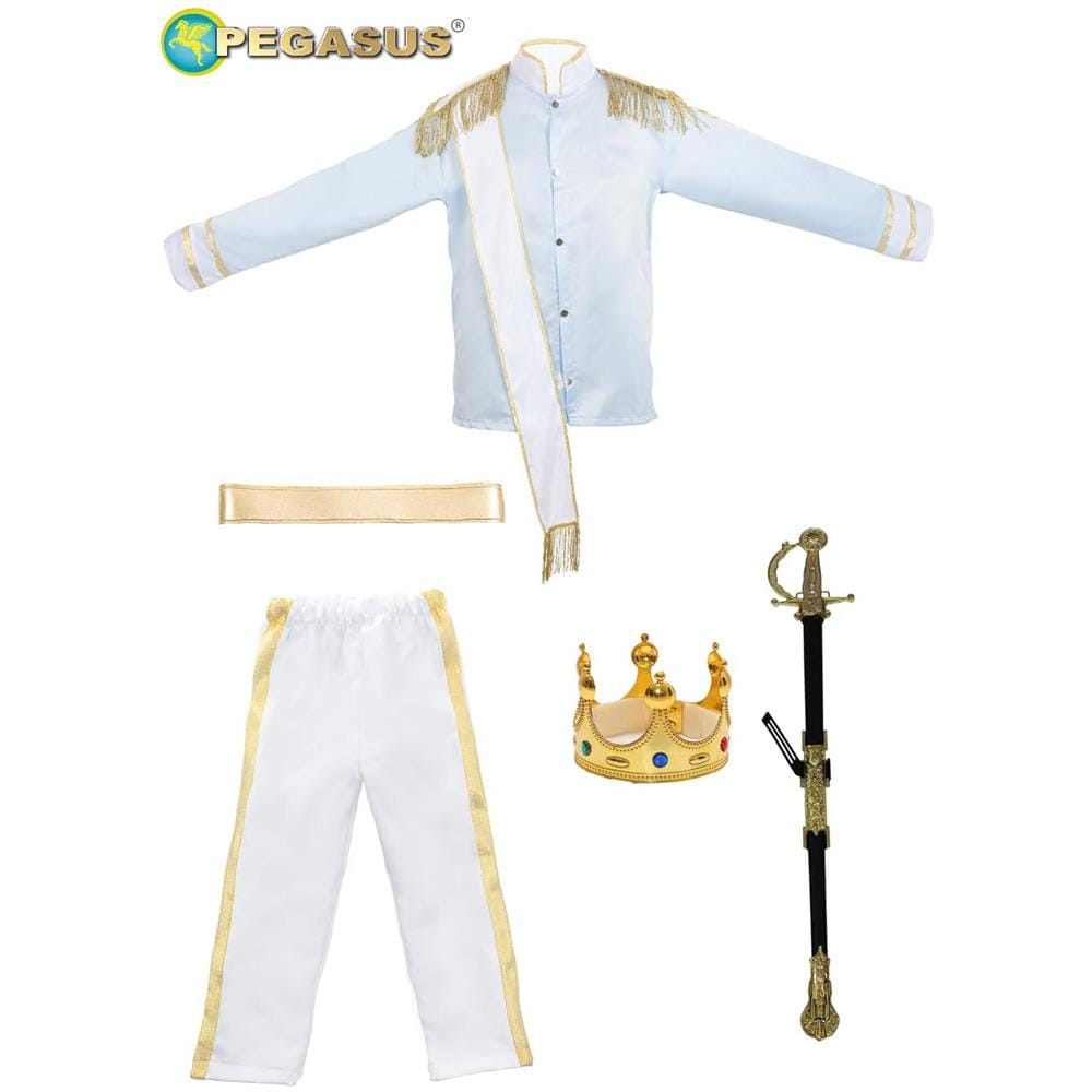 Costume Principe Vestito Carnevale Tg. m - Foto 2