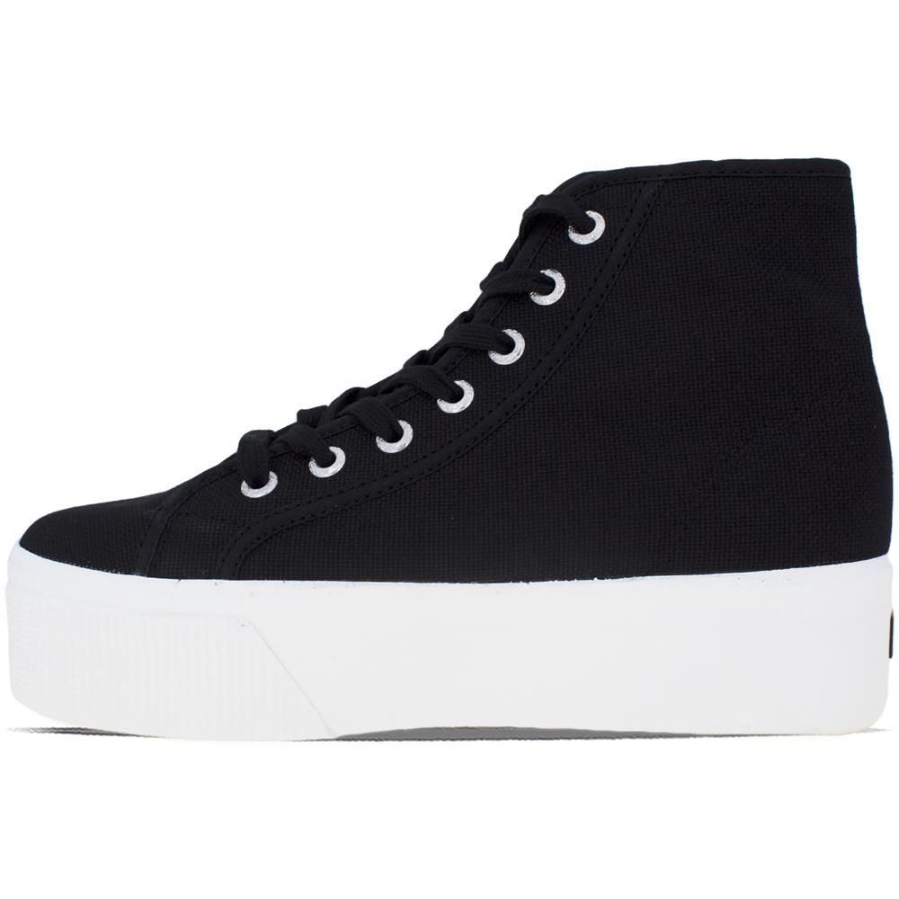 Scarpe 2705 Hi Top Taglia 39 Codice S3111mw-f83 Nero - Foto 2