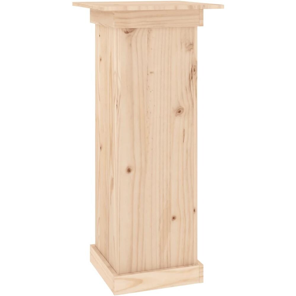 Portafiori 40x40x90 Cm In Legno Massello Di Pino - Foto 2